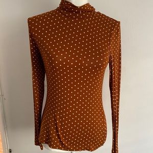 Polka Dot H&M Long Sleeve Blouse